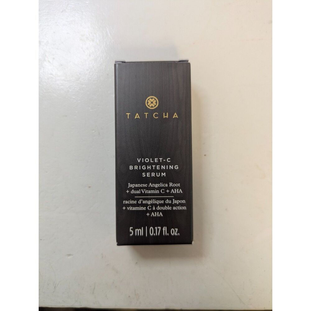 Tatcha Violet-C Brightening Serum 0.17 oz Sample Box